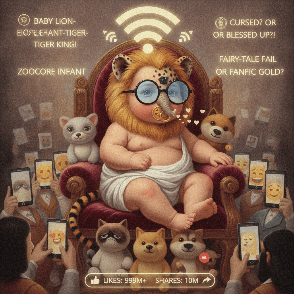 blessed infant gets cursed with zoo animal personality traits