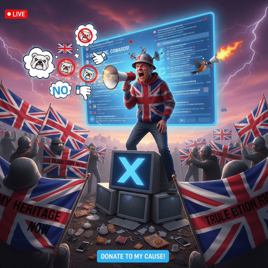 Twitter user lectures flag-wavers about representation they disagree with