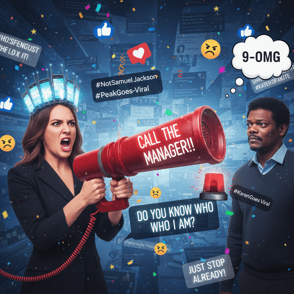 Woman weaponizes 911 over Samuel L. Jackson comparisons, peak entitlement