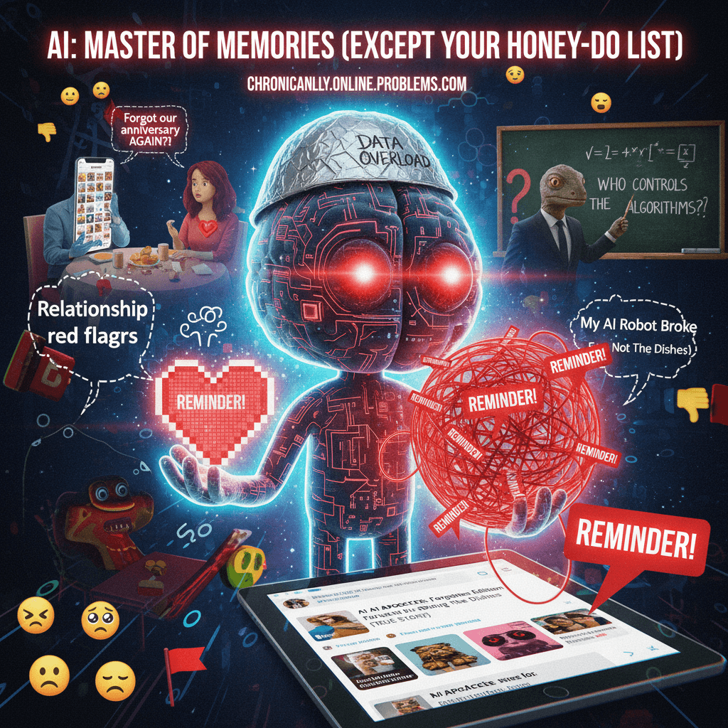 AI remembers what matters (except not nagging your partner apparently?)