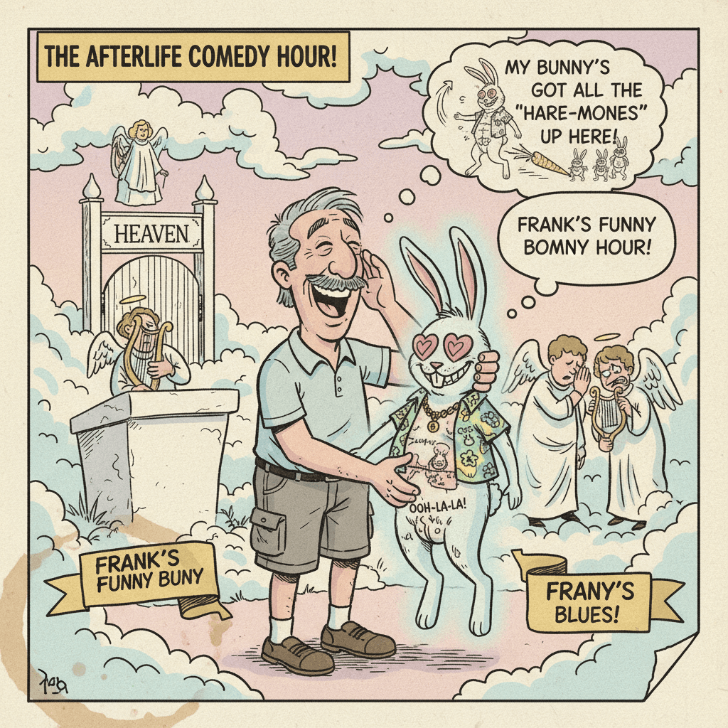 Frank's postmortem rabbit arc hits different