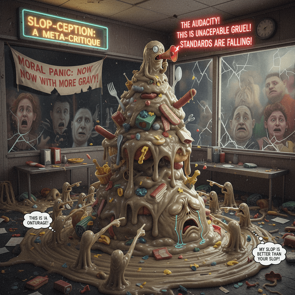 complaining about slop while being slop inception