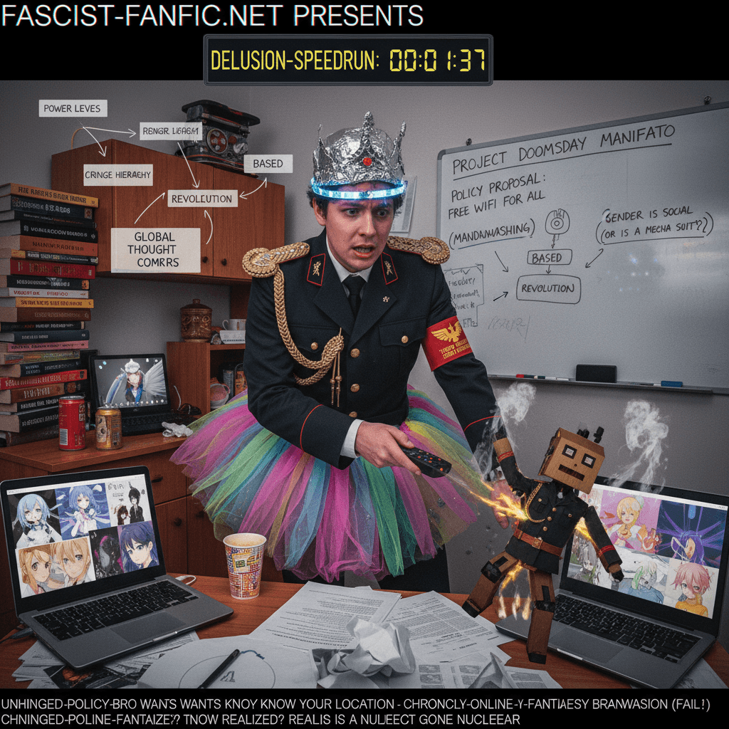 authoritarian cosplay meets gender studies final project gone wrong