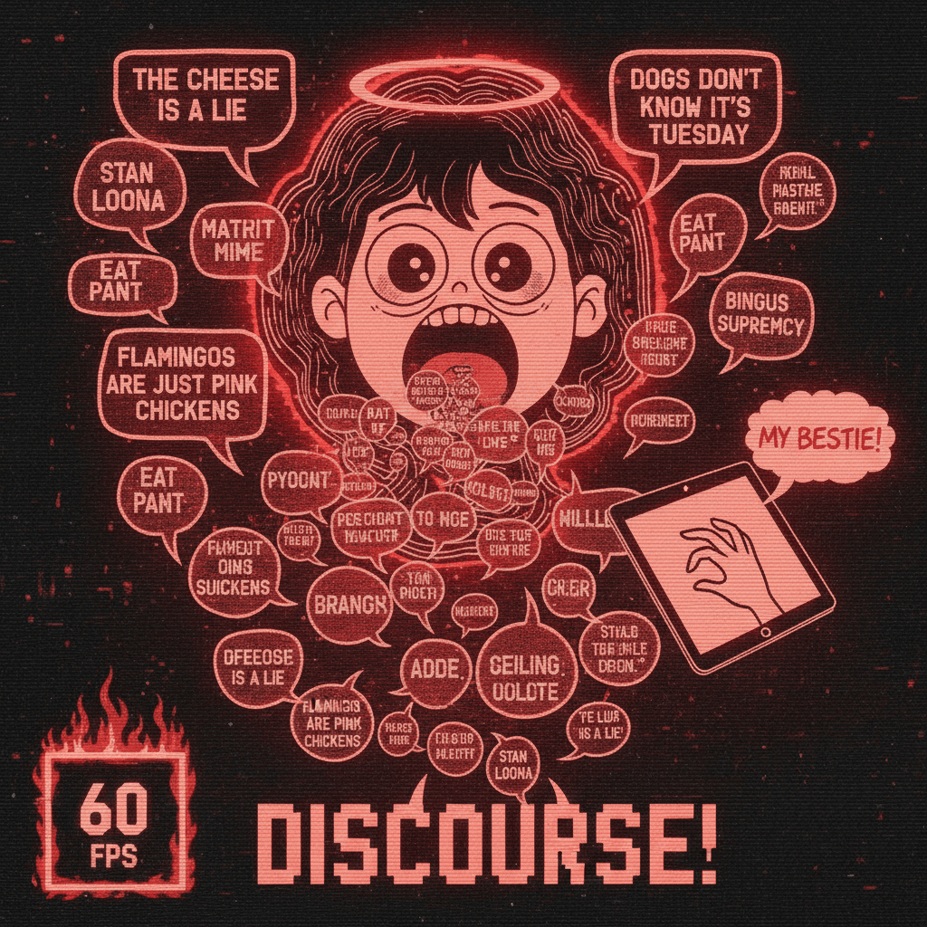 Decontextualizing quotes at 60fps with maximum red text drama