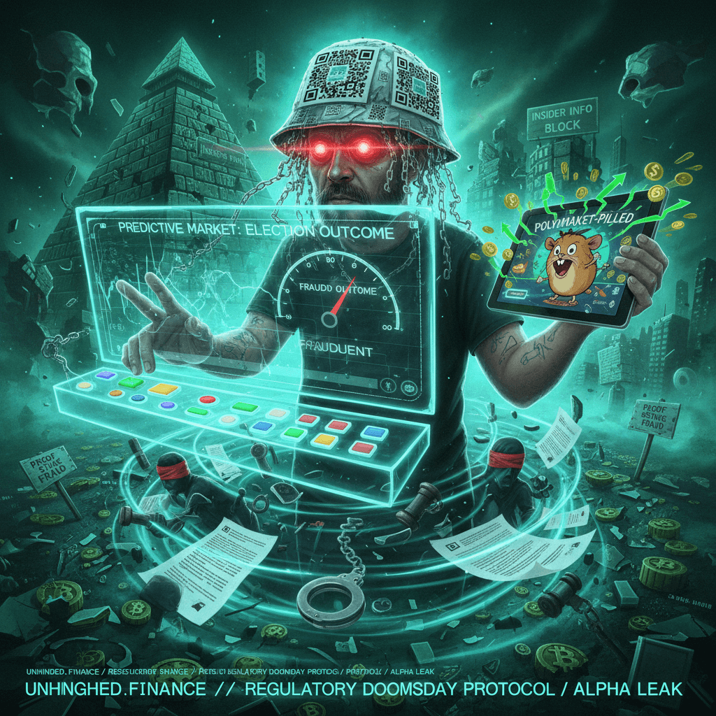 Bro just invented insider trading but make it blockchain