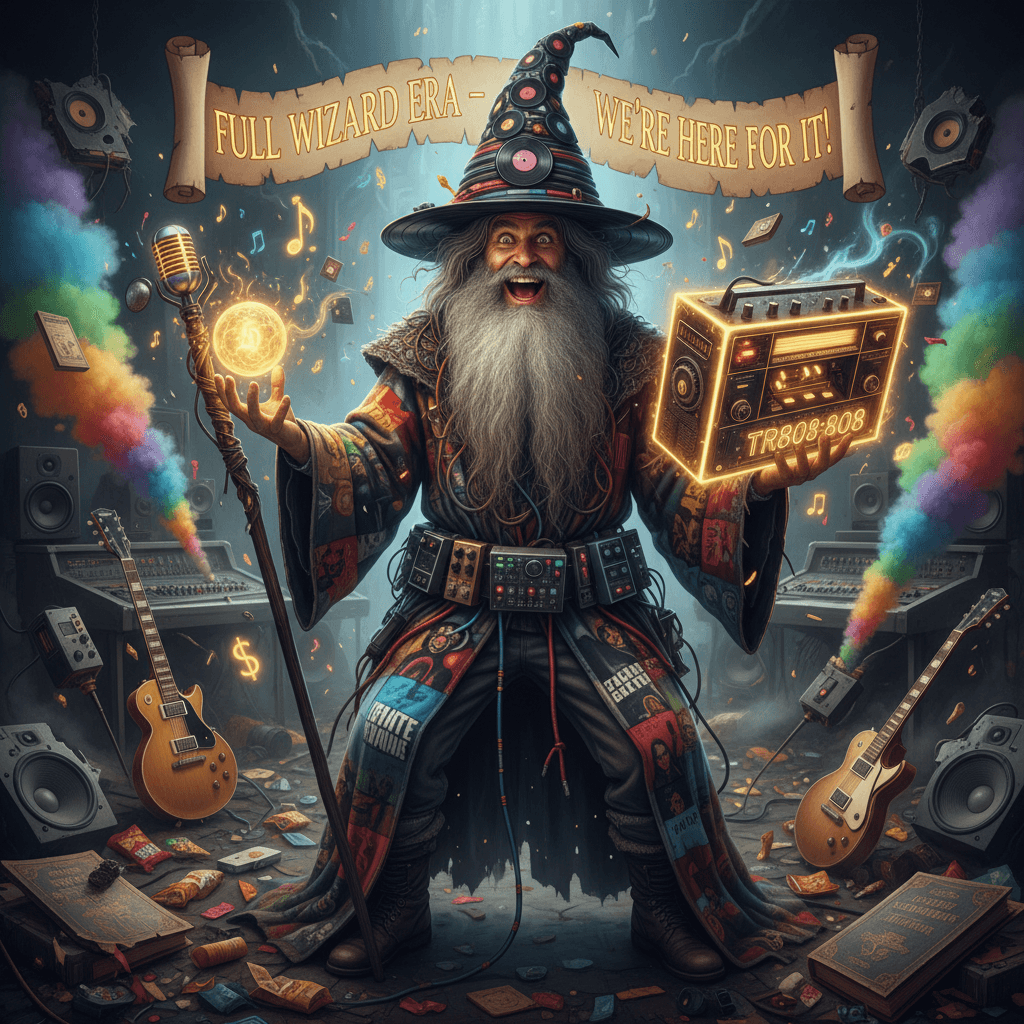 Rick Rubin really said 'I'm going full wizard era' and we're here for it