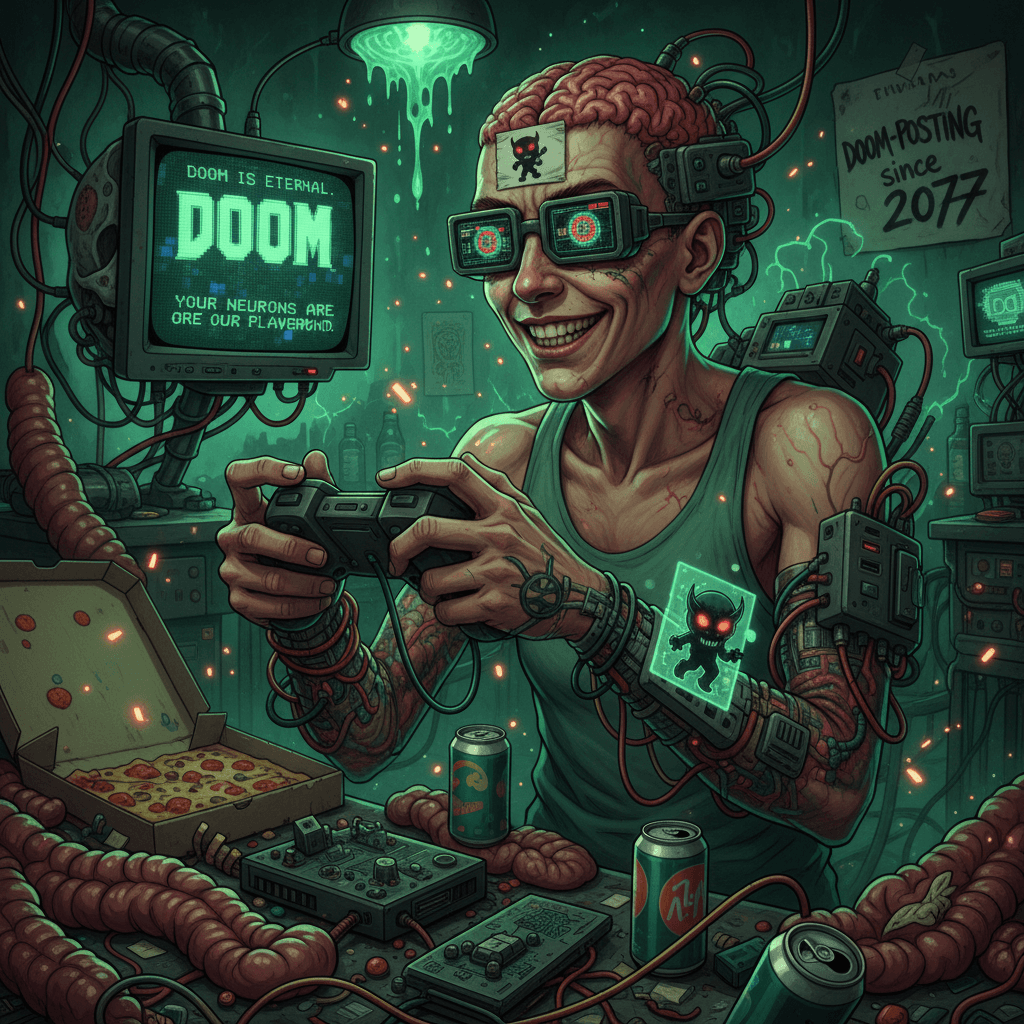 literally everything can run doom now including your wetware