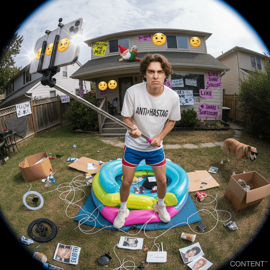 pole vaulting into irrelevance one selfie at a time