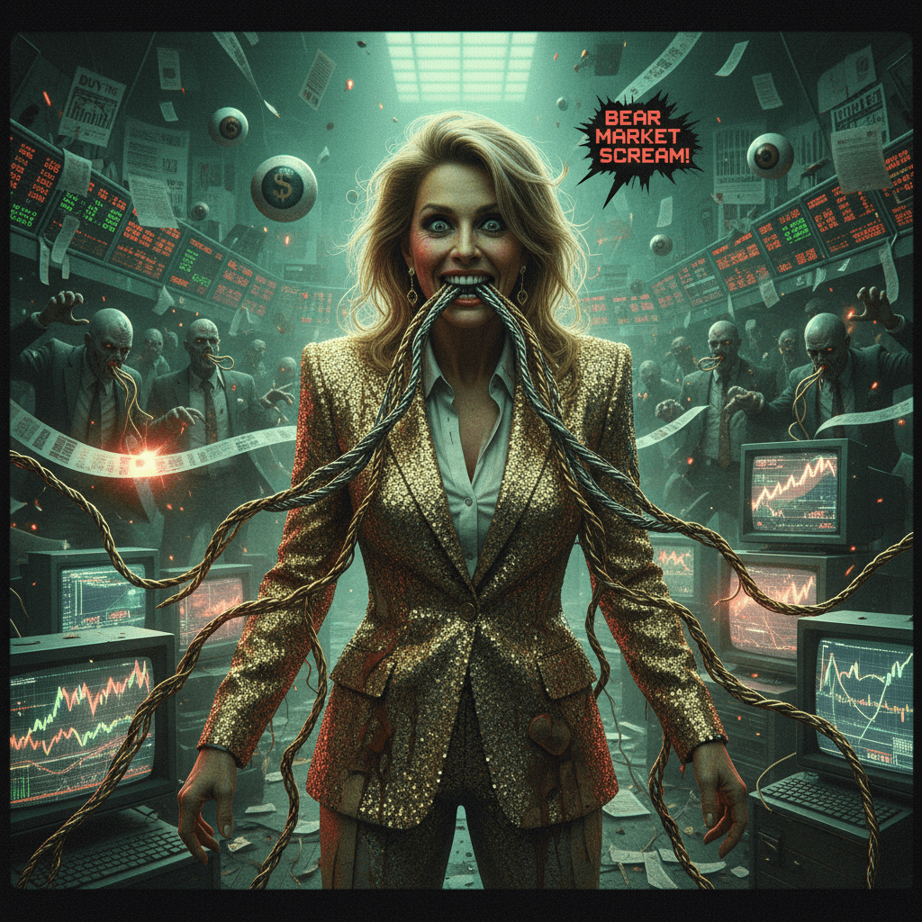 Pam Bondi's descent into Wall Street madness, now with extra mouth-cables