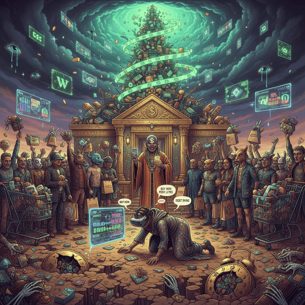 wealth worship meets existential dread in the worst vision quest ever