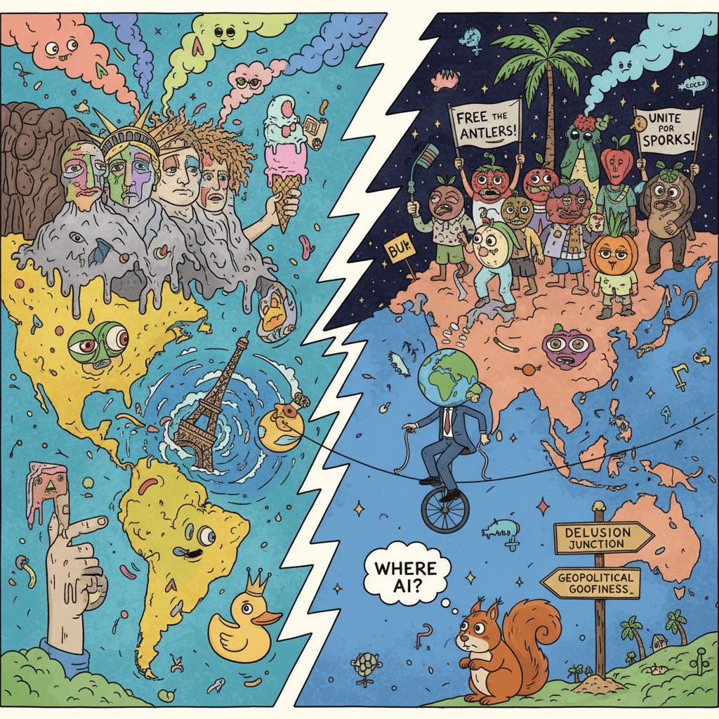 Geography had a stroke, activism followed suit