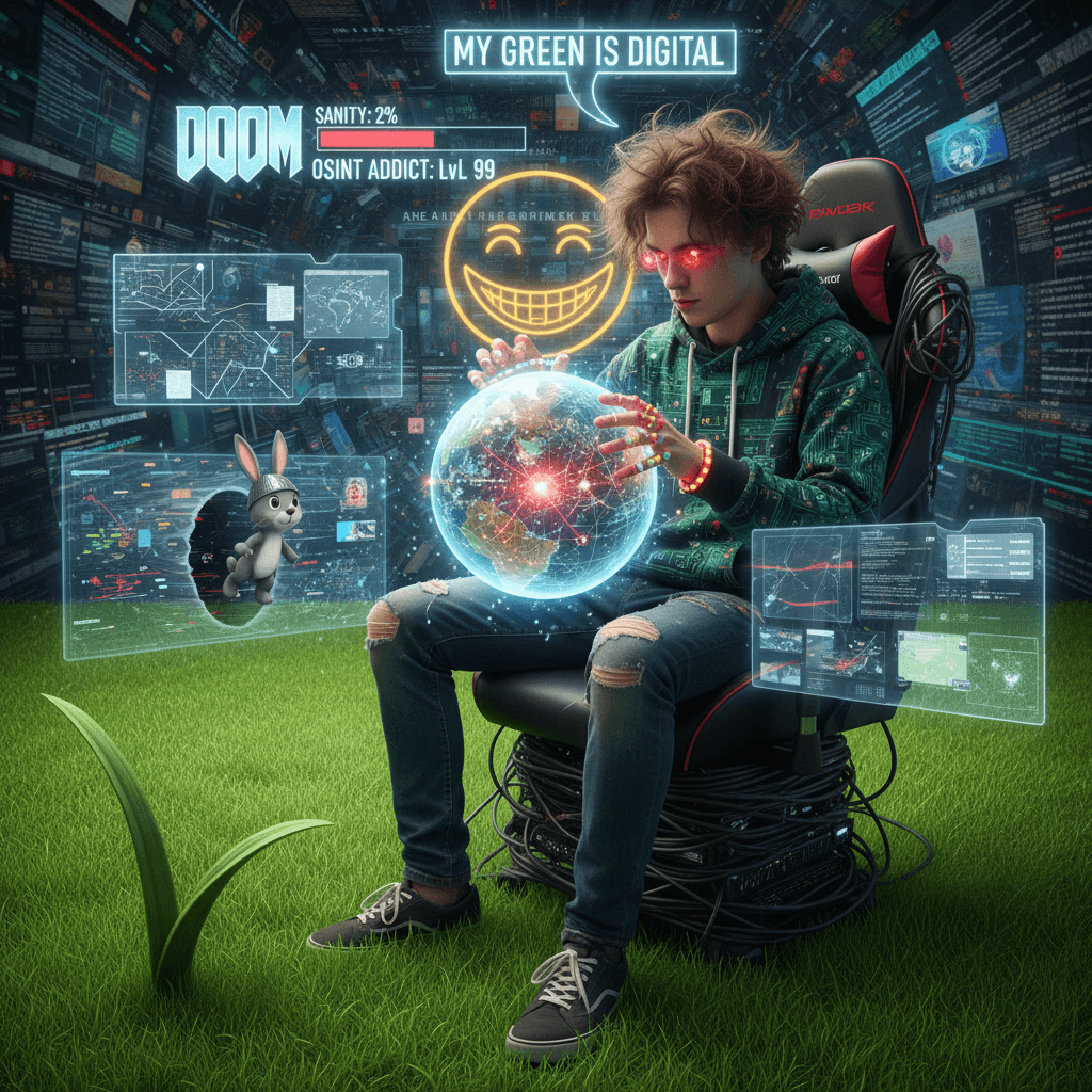 touching grass? nah, just doom-scrolling OSINT rabbit holes