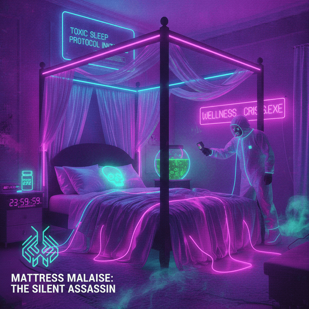 your bed is slowly poisoning you (but make it aesthetic)