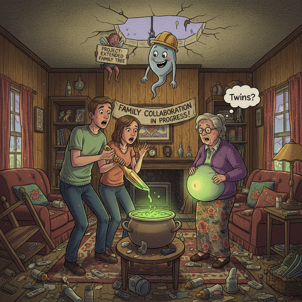 Nothing says 'we're a team' like impregnating the in-laws