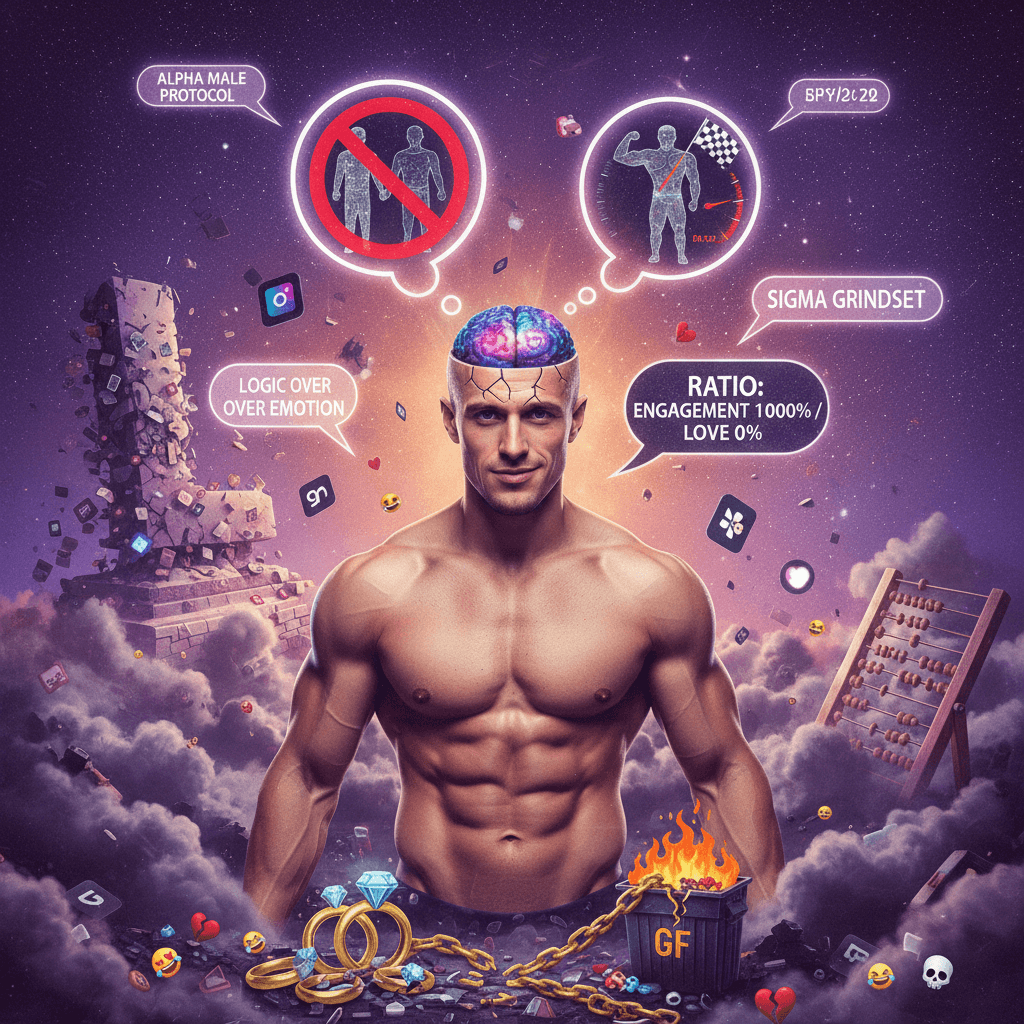 bro decided having a girlfriend was gay, then speedran a ratio