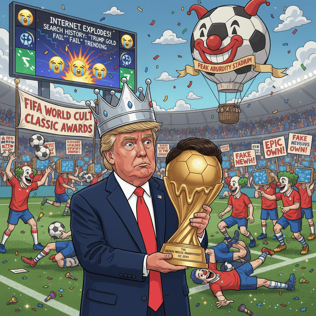 FIFA invented a fake award to troll Trump, internet loses its mind