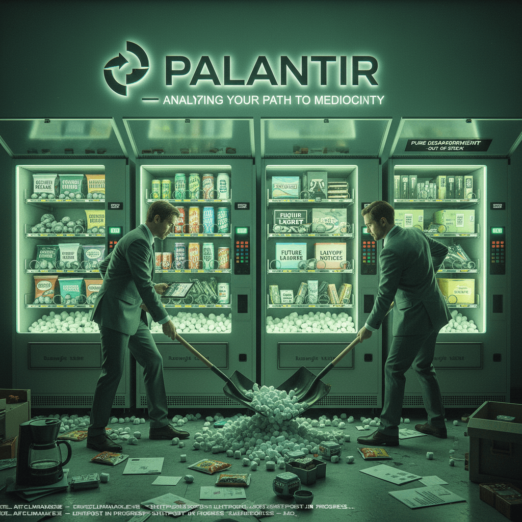 Palantir restocks vending machines with pure disappointment