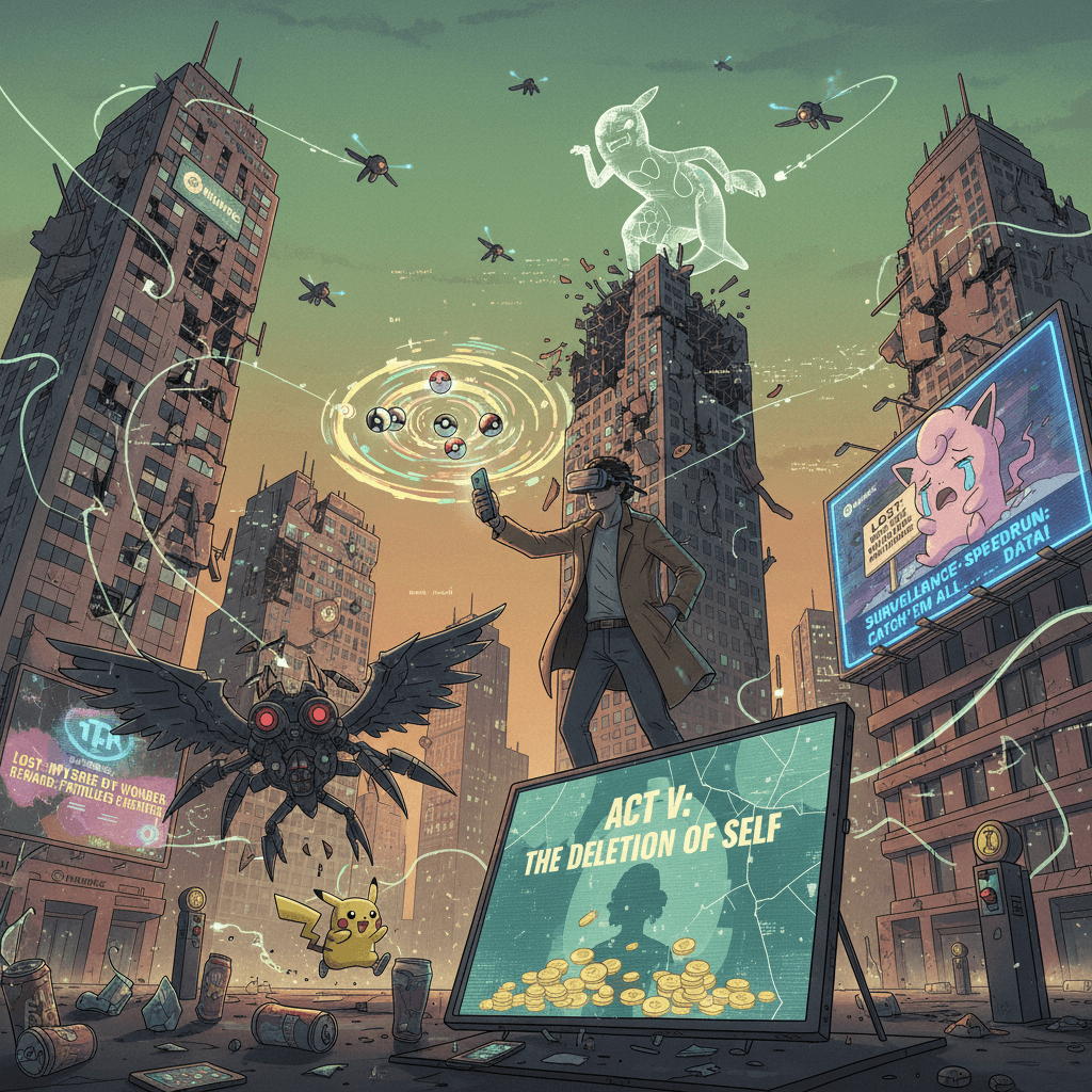 you were the map all along: a niantic tragedy in five acts