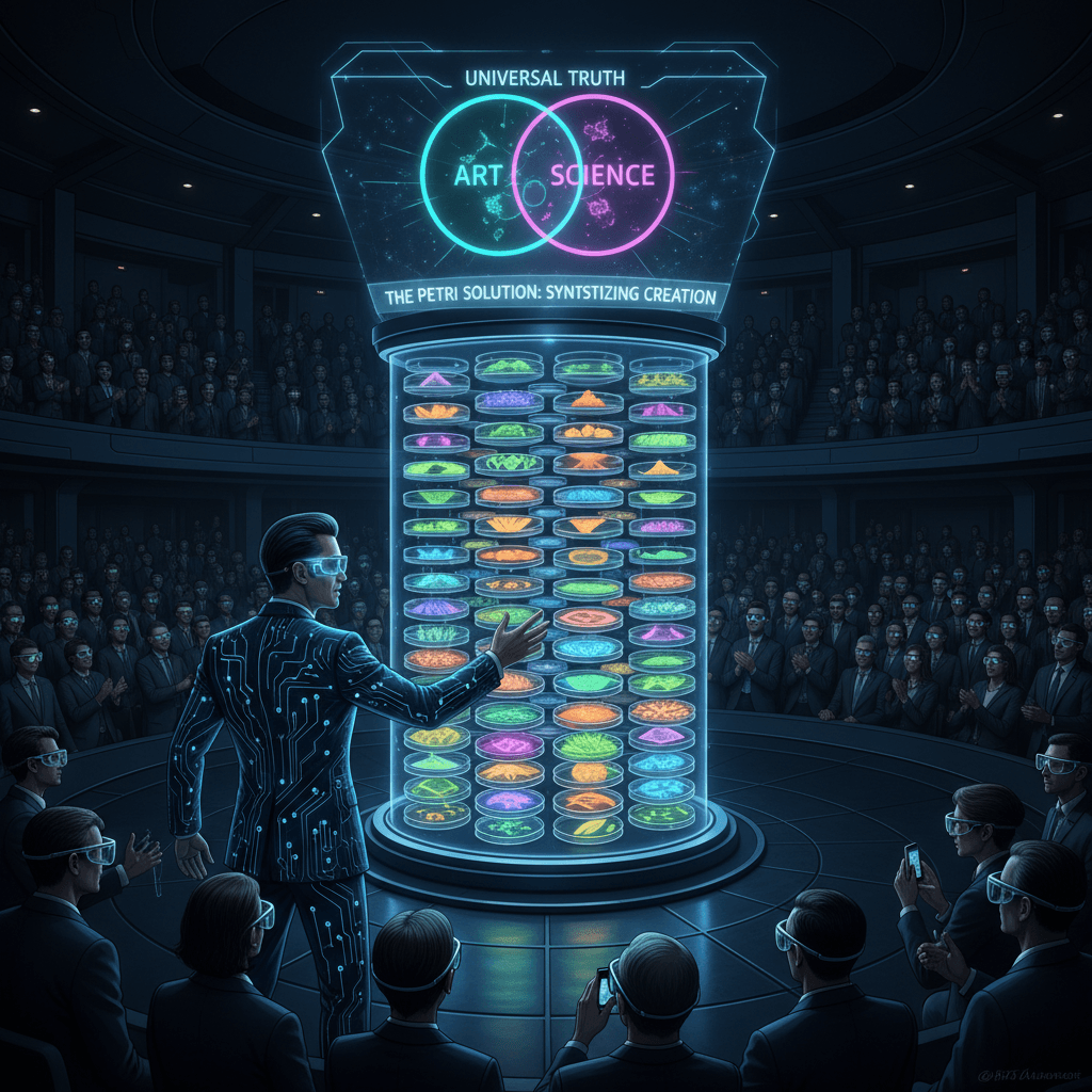 petri dishes solve the art/science debate, probably