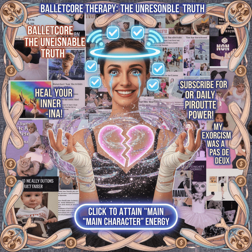 Ballerina intimacy heals all wounds, apparently