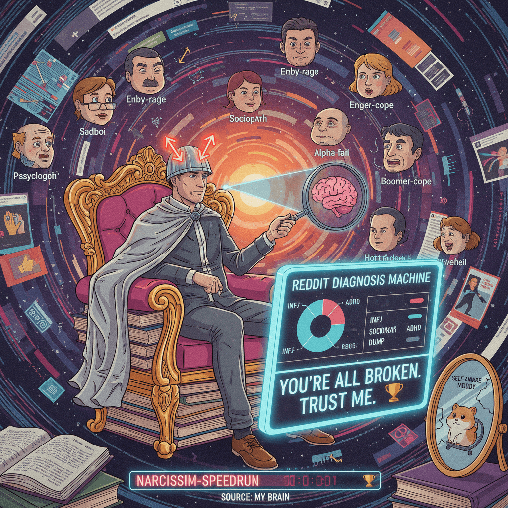 Found the guy who reads one psychology article and diagnoses entire demographics