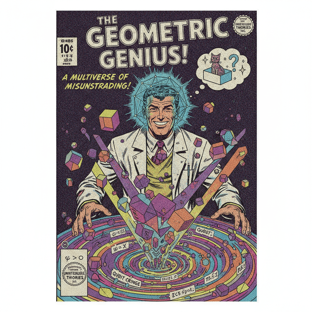 Man learns quantum physics, immediately becomes geometry
