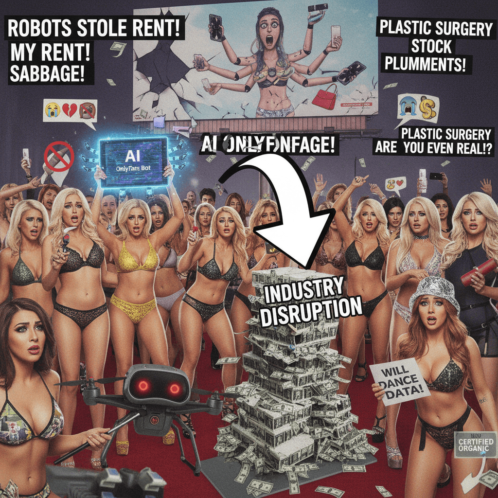 AI threatens OnlyFans, industry stars hit the red carpet in desperation