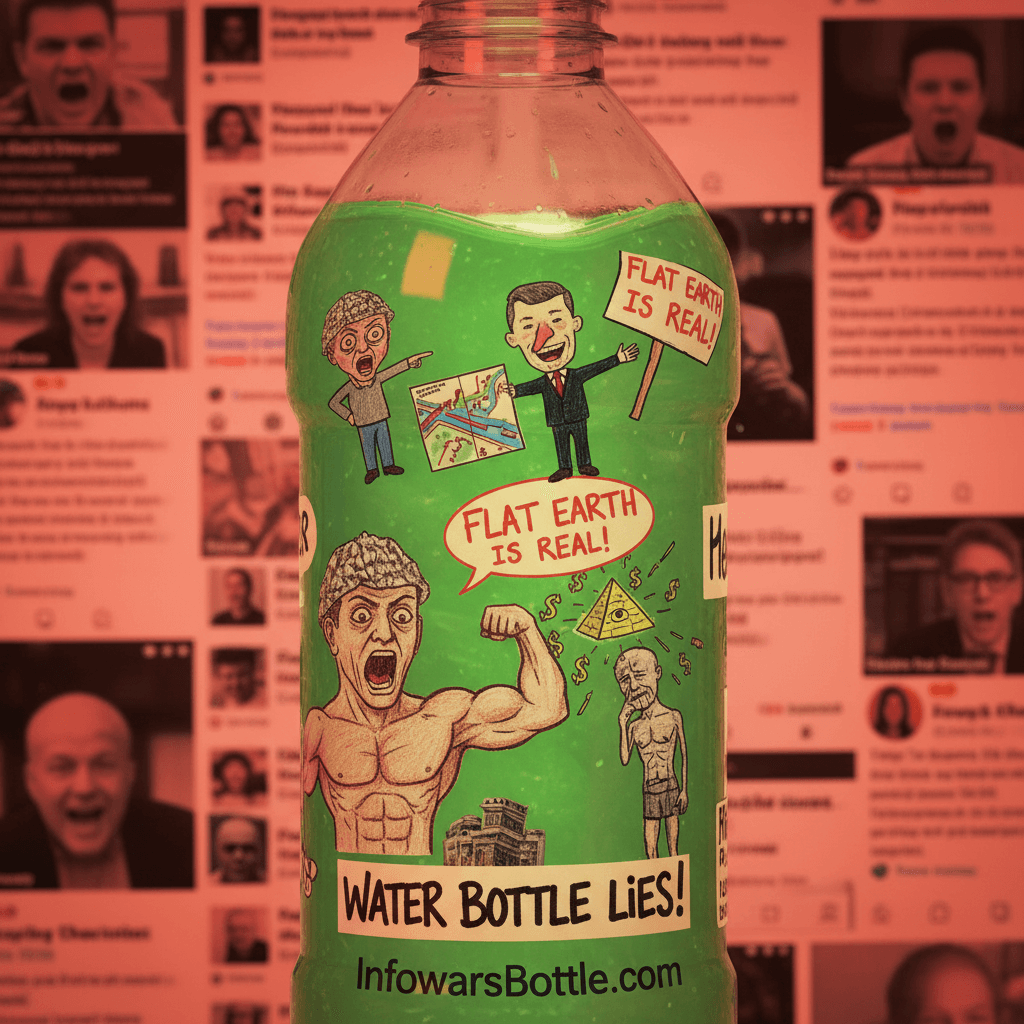 Peak brainrot: water bottle edition