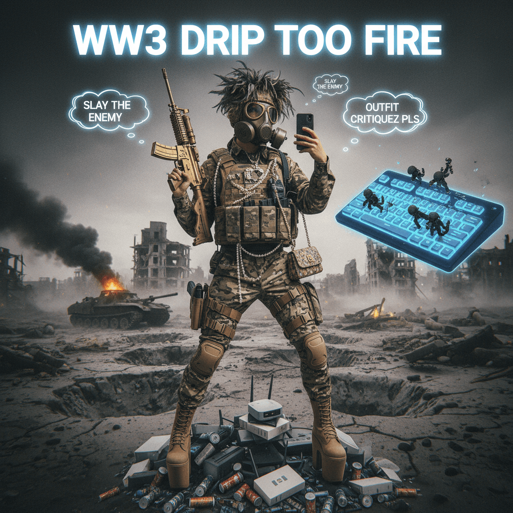 dress code for ww3 drop: tactical fit goes hard