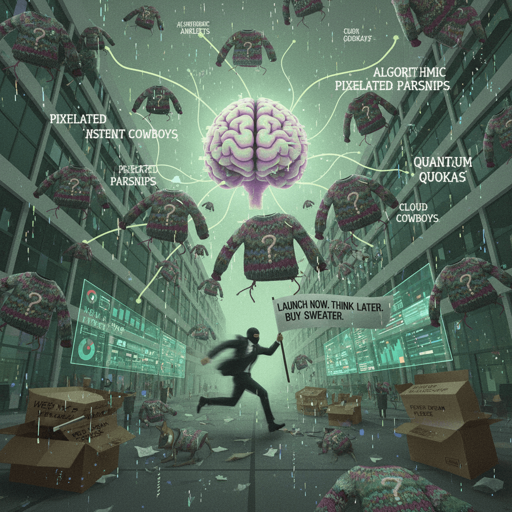 Google WebMCP's fever dream product launch ft. mysterious sweaters