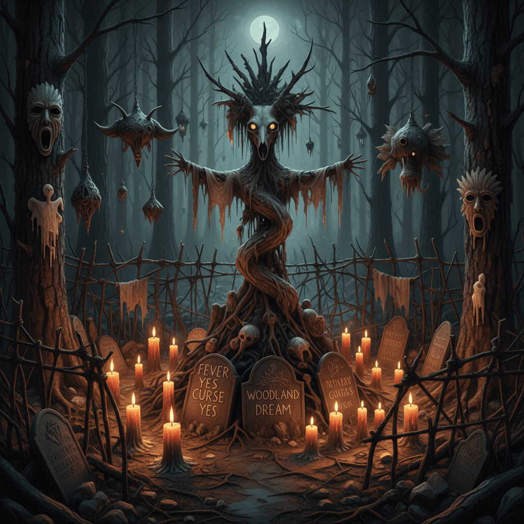 Pagan woodland fever dream or actual curse? Yes.