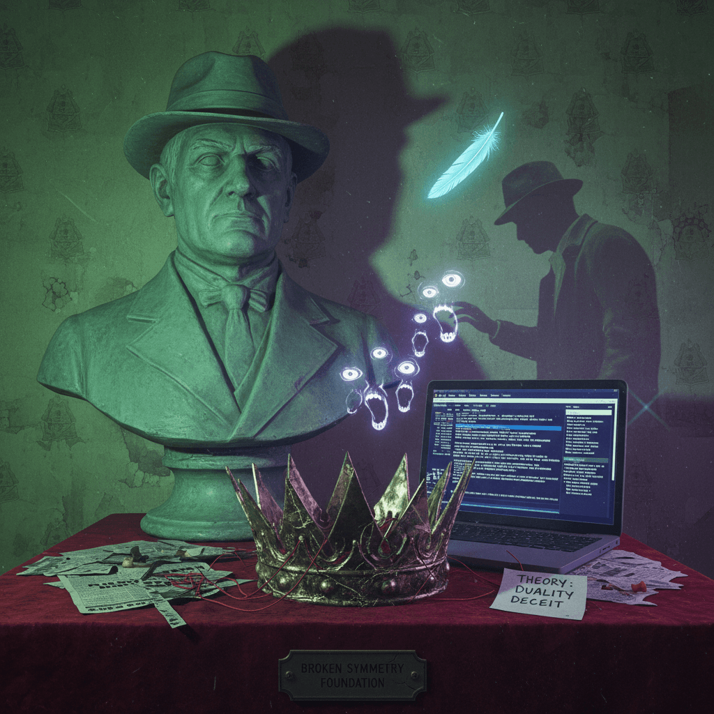 Twin theory's broken crown haunts presiden's shadow, apparently