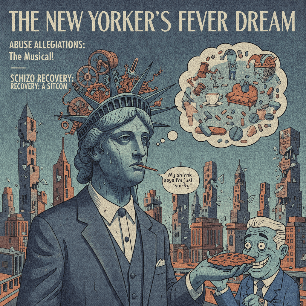 new yorker's fever dream where abuse allegations meet schizo recovery