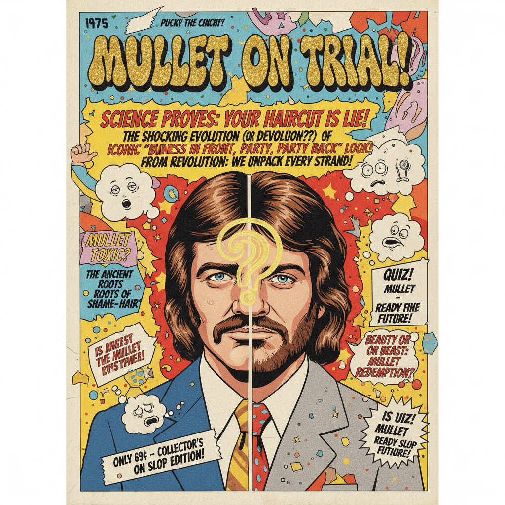 Dazed mag really said 'let's overanalyze the mullet'