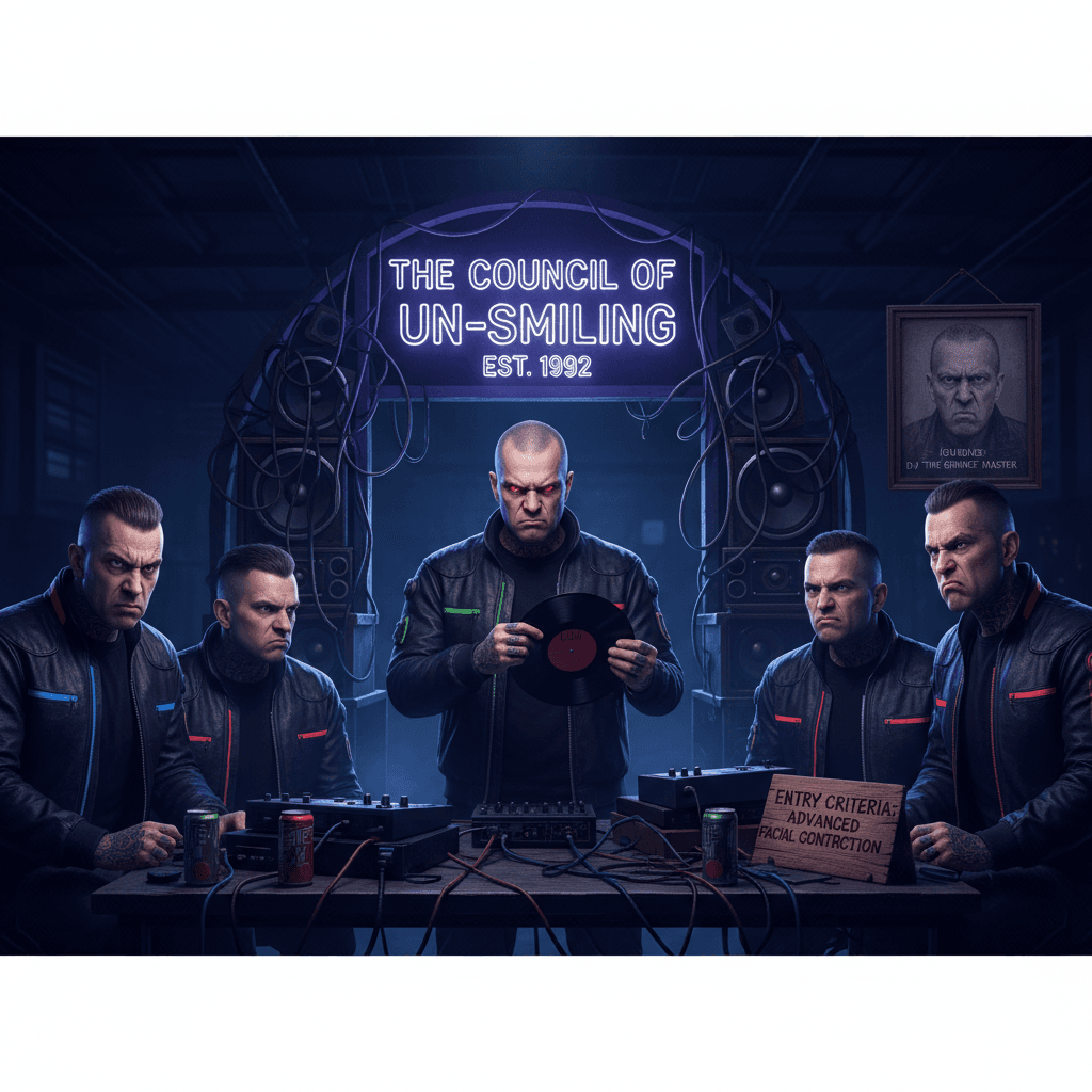 drum & bass gatekeepers communicate exclusively via scowl