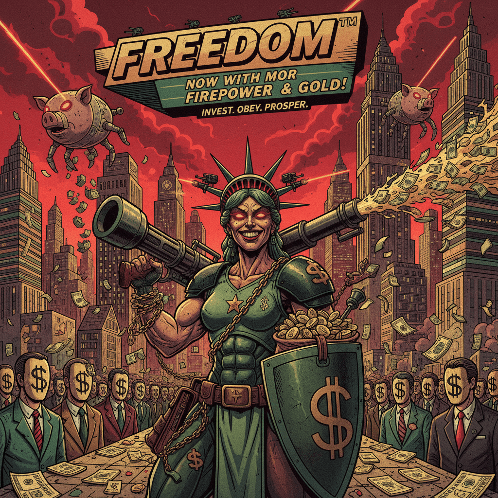 Liberty looks armed and heavily funded, apparently