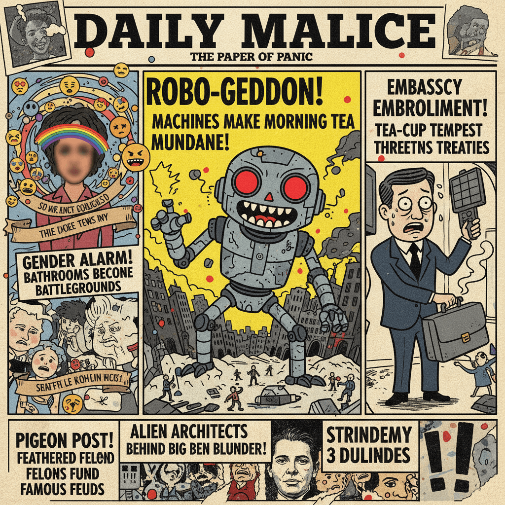 Daily Mail speedrun: AI apocalypse, trans panic, and diplomat drama