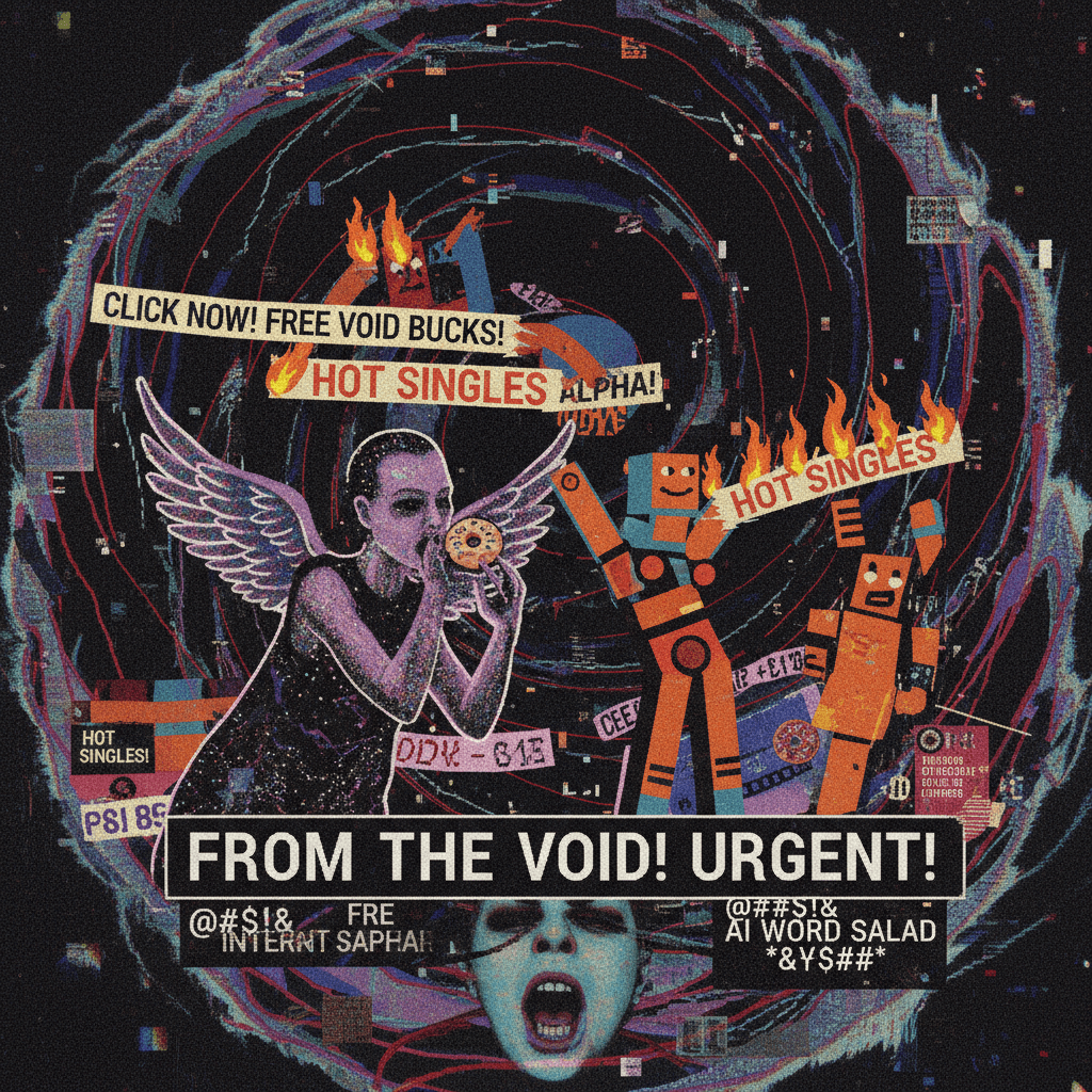 Diet stardust angels & hot singles: peak internet chaos from the void