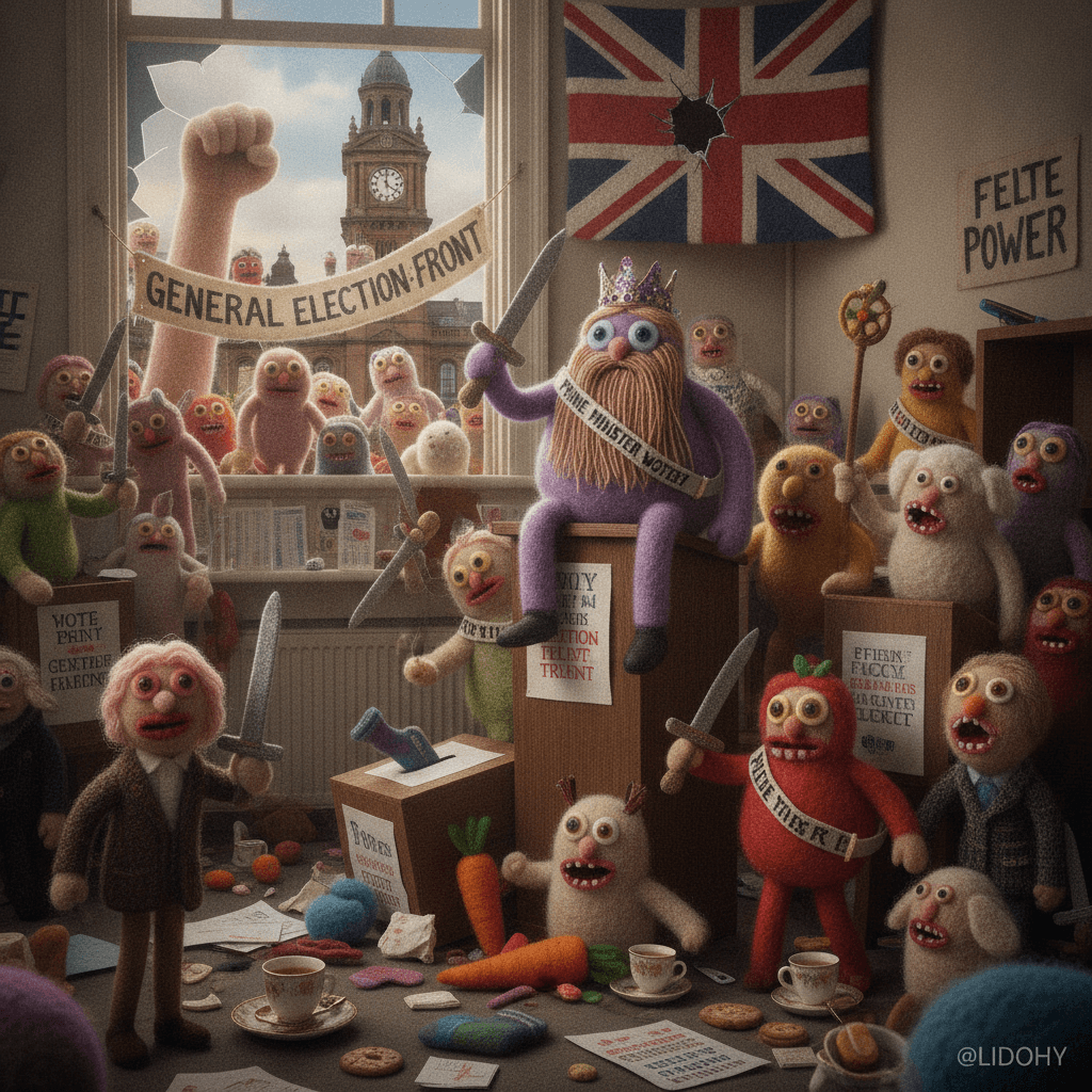 Muppets hijack Clacton election, democracy dies in chaotic felt