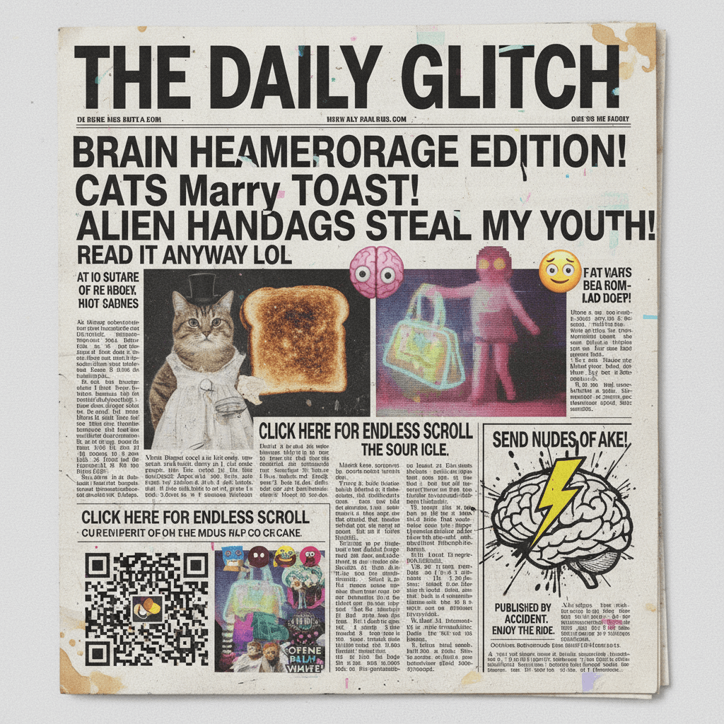 Newspaper had a stroke and decided to publish it anyway