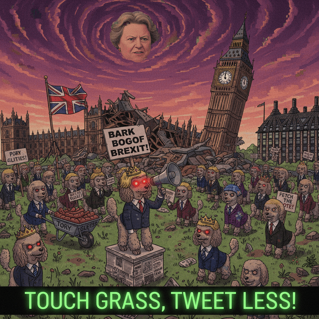 Poodle reunion content hits different when it's actually a political diss