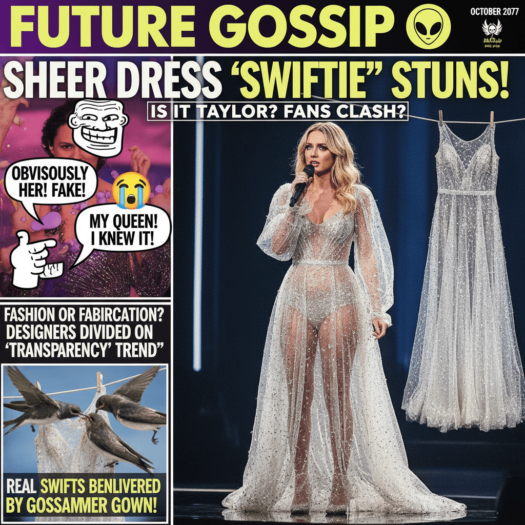 Future tabloid confuses sheer dress with Taylor Swift, internet divided