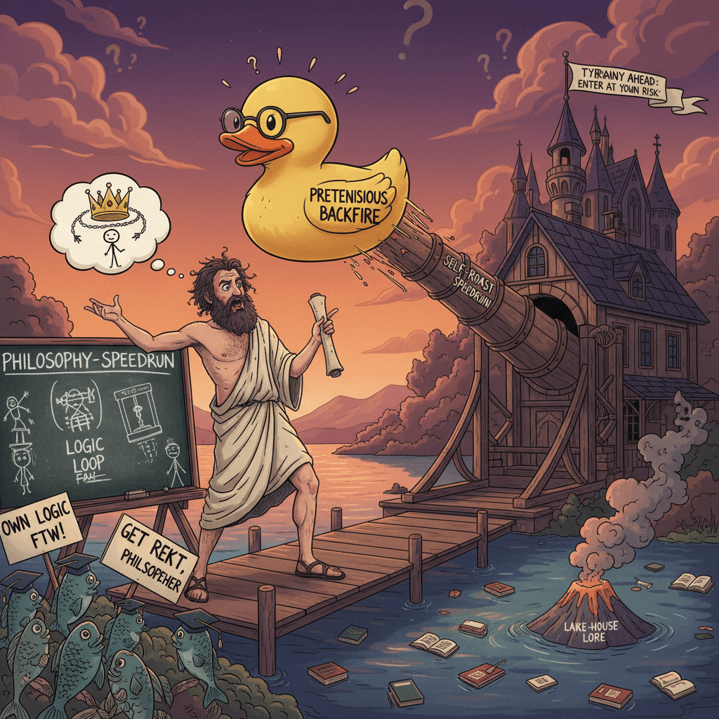 guy explains social contract, accidentally invents tyranny, gets dunked on by own logic