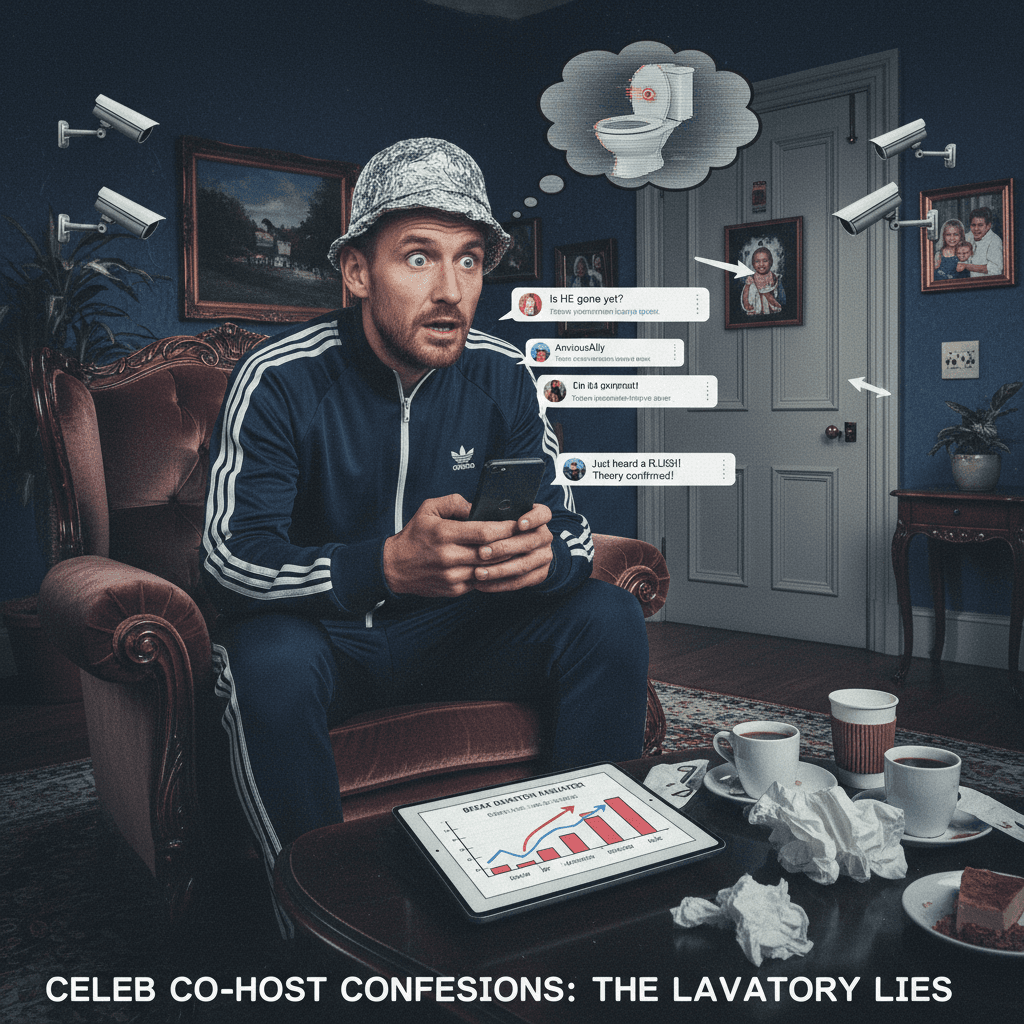 paranoid co-host simulator ft. bathroom break surveillance