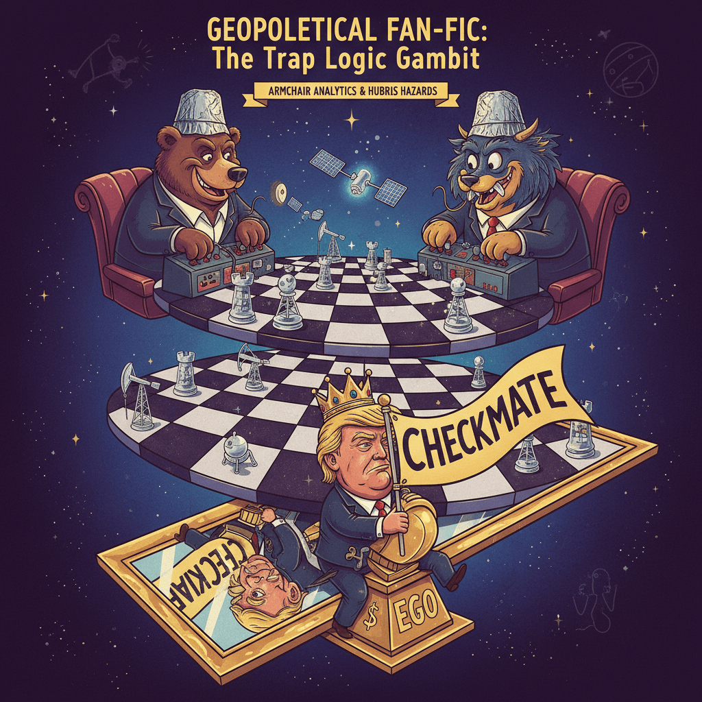 Russia & China playing 4D chess while Trump trips on his own ego