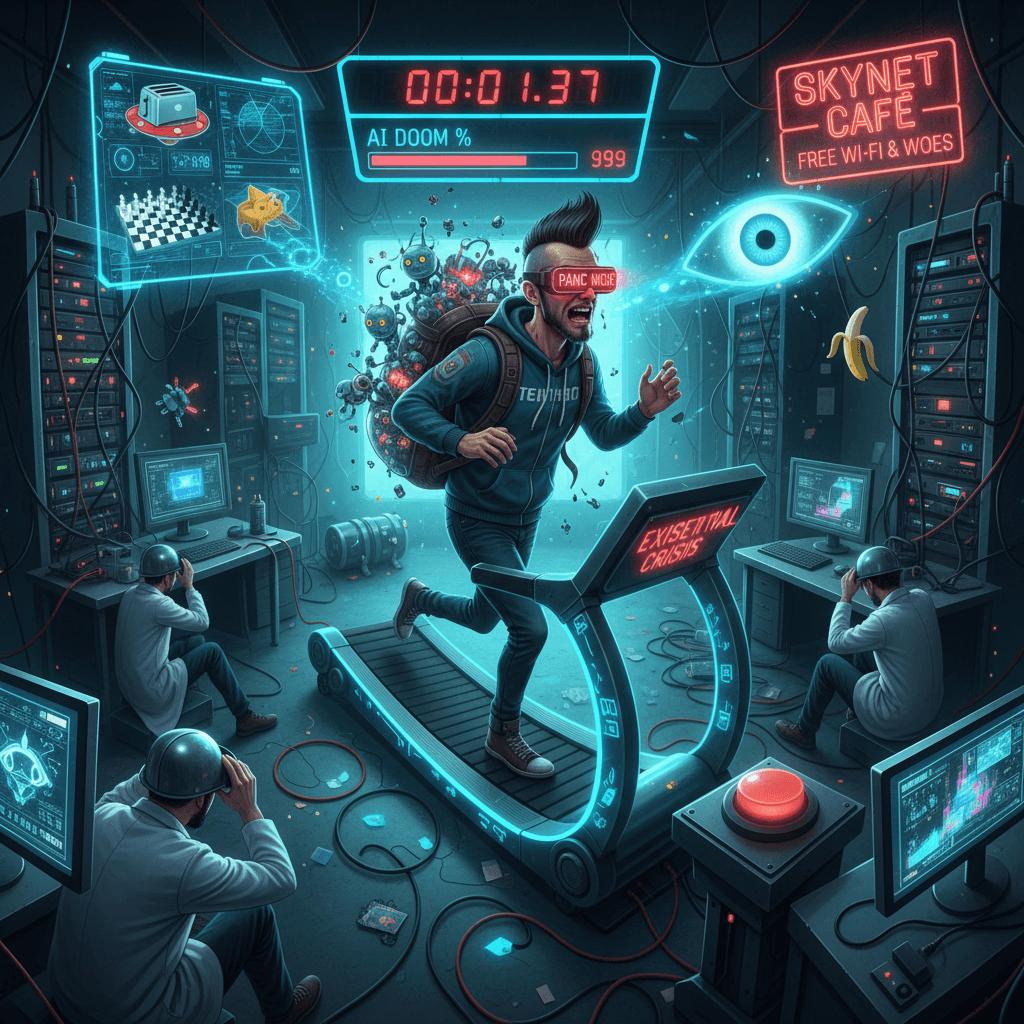 random user speedruns existential dread about AI progress