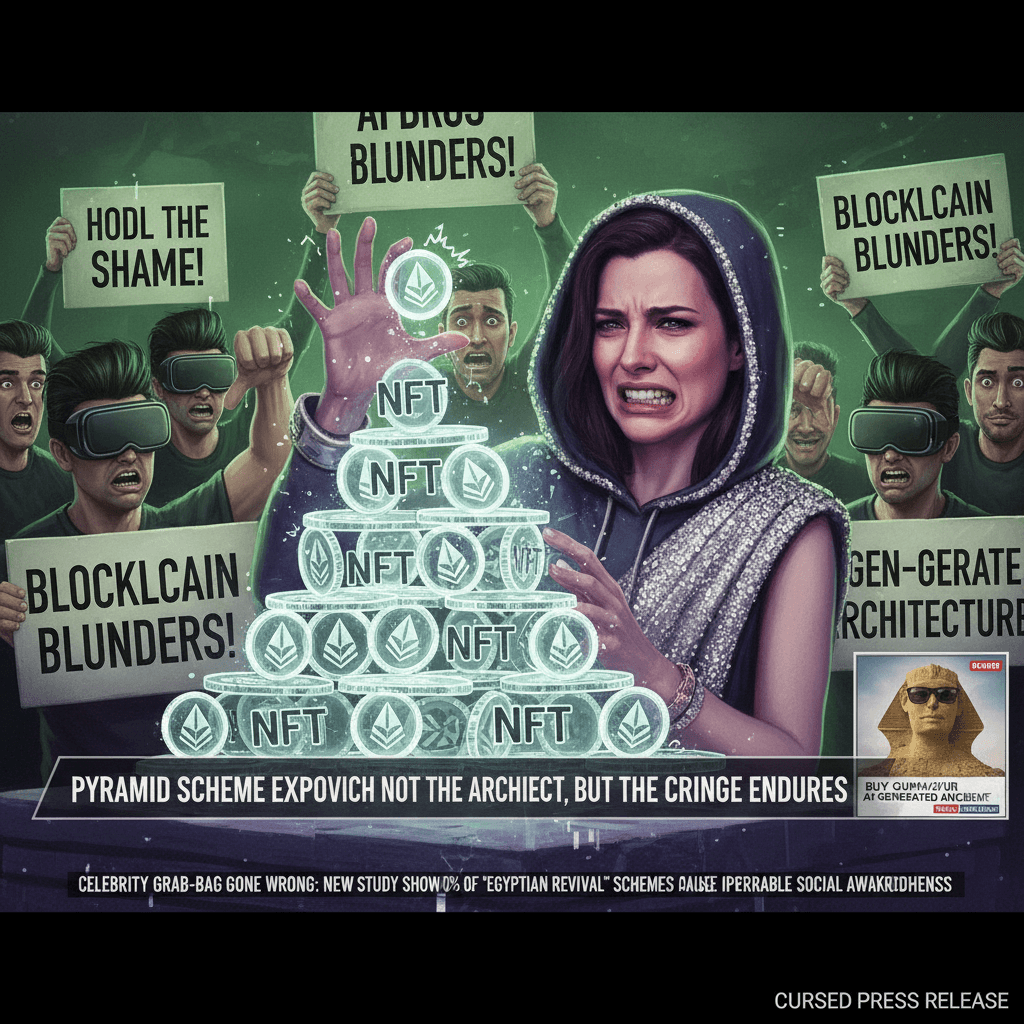 Milla Jovovich didn't invent that pyramid, but the cringe is 100% real