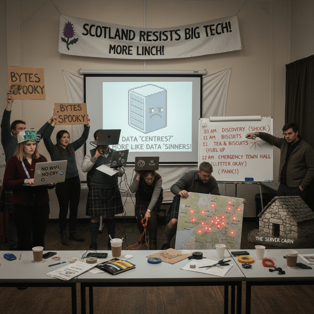 local activists discover data centres exist, schedule meeting