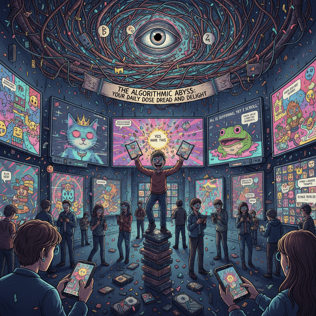 finding meaning in the void, one cursed image at a time