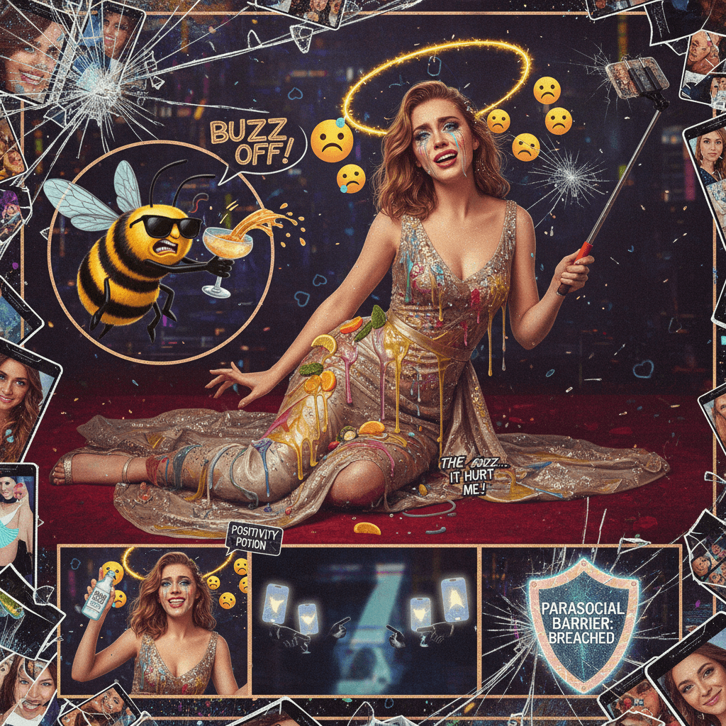 influencer leaves event in tears, blames 'social media buzz' for drink assault